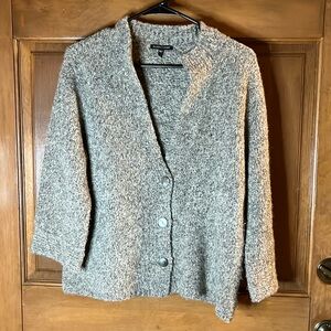 Eileen Fisher Baby Alpaca Cardigan Size Large